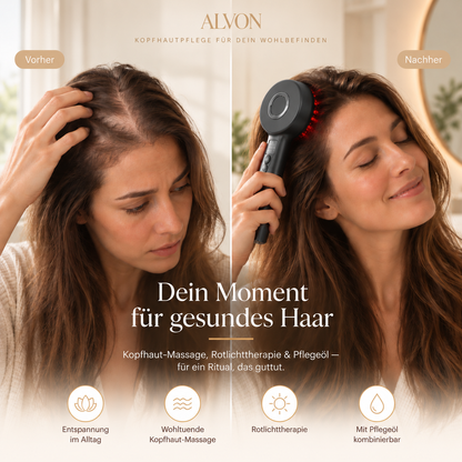 ALVON 3-in-1 Scalp Therapy Brush